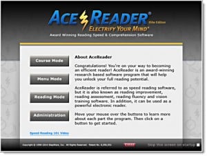 Accelareader AceReader Review. Classic + Personal | Speed Reading Lounge
