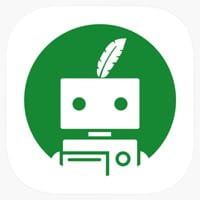 square and rounded logo image of quillbot