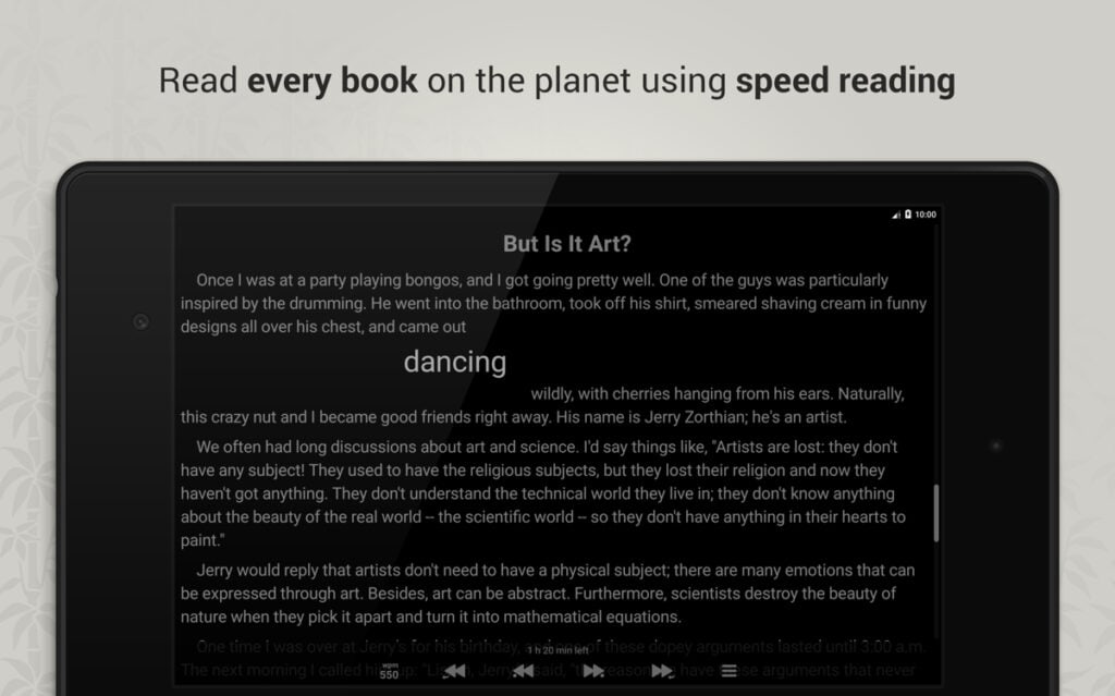 ipad reedy-screenshots of app interface for android and chrome with features, tools and settings