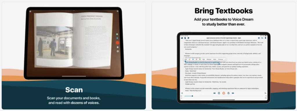 image voice-dream-reader-ipad