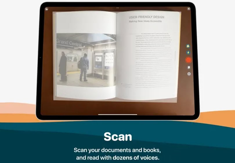 image voice-dream-reader-ipad-scan