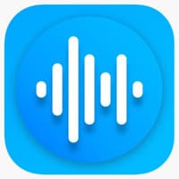square logo image with rounded corners of voicealoud-tts-app-200px